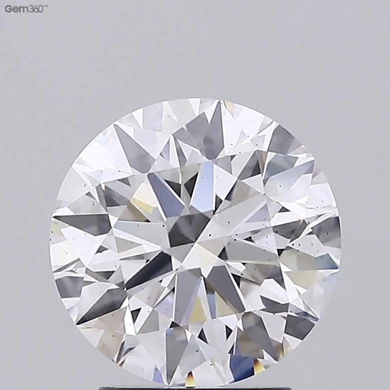 2.60ct Round Lab Grown Diamond (Colour E, Clarity SI1, Cut ID, IGI Certified)