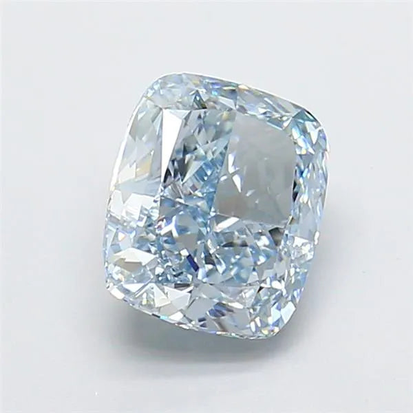 2.61ct Cushion modified Lab Grown Diamond (Colour Fancy Intense Blue, Clarity VVS2, IGI Certified)