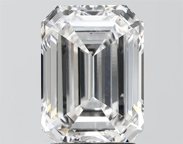 2.61ct Emerald Lab Grown Diamond (Colour E, Clarity VVS1, IGI Certified)