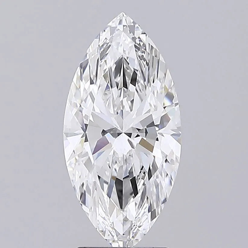 2.61ct Marquise Lab Grown Diamond (Colour E, Clarity VVS2, IGI Certified)