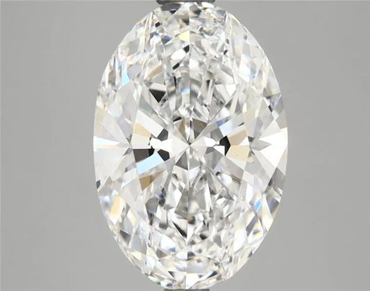 2.61ct Oval Lab Grown Diamond (Colour E, Clarity VVS2, IGI Certified)