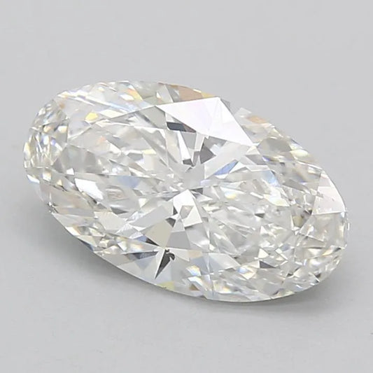 2.61ct Oval Lab Grown Diamond (Colour F, Clarity VVS2, IGI Certified)