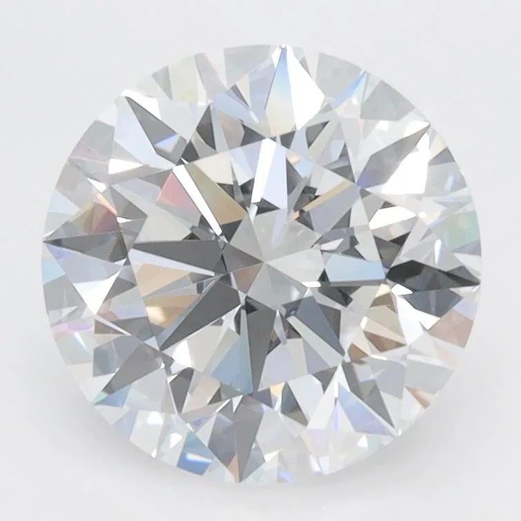 2.61ct Round Lab Grown Diamond (Colour D, Clarity IF, Cut ID, IGI Certified)