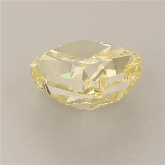 2.62ct Cushion brilliant Lab Grown Diamond (Colour Fancy Vivid Yellow, Clarity VS2, IGI Certified)