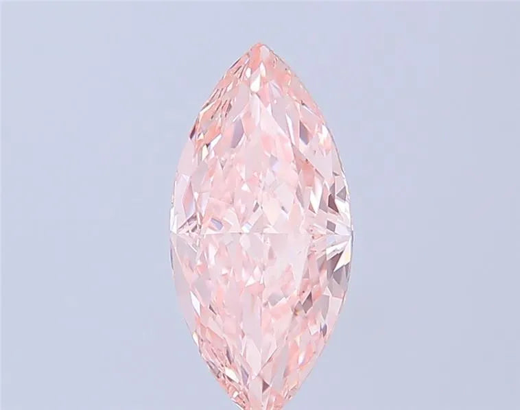 2.62ct Marquise Lab Grown Diamond (Colour Fancy Vivid Pink, Clarity VS1, IGI Certified)