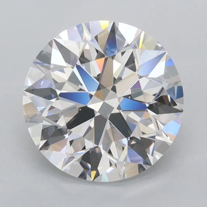 2.62ct Round Lab Grown Diamond (Colour D, Clarity FL, Cut ID, IGI Certified)