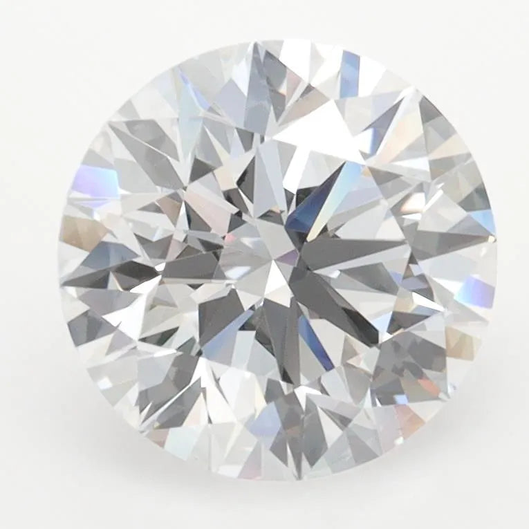 2.62ct Round Lab Grown Diamond (Colour D, Clarity IF, Cut ID, IGI Certified)