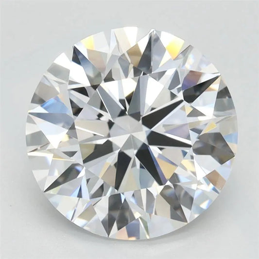 2.62ct Round Lab Grown Diamond (Colour D, Clarity VVS1, Cut ID, IGI Certified)