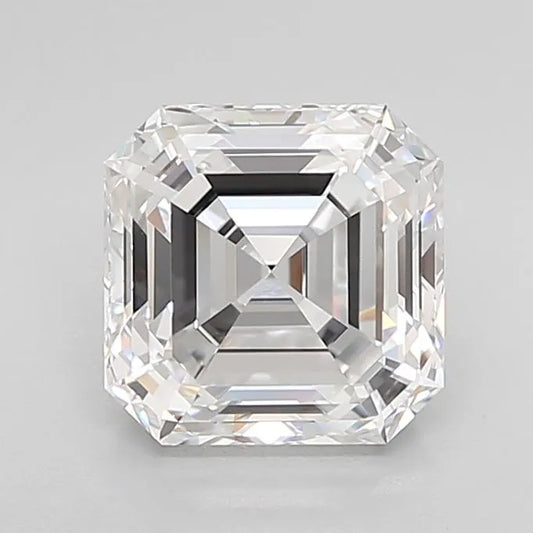2.63ct Asscher Lab Grown Diamond (Colour D, Clarity IF, Cut EX, IGI Certified)