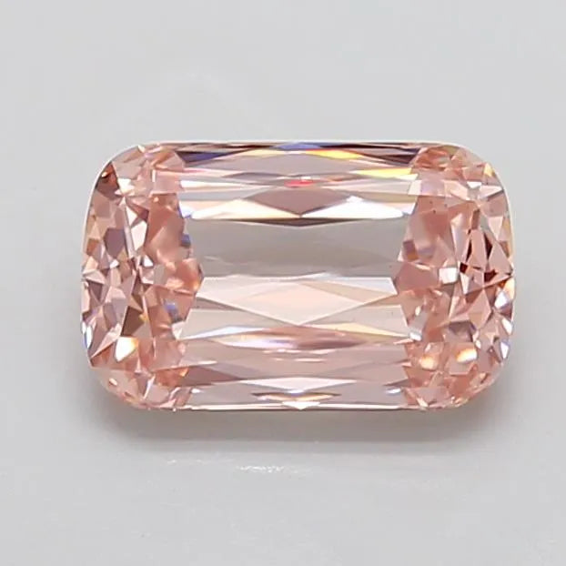 2.63ct Cushion modified Lab Grown Diamond (Colour Fancy Intense Brownish Pink, Clarity VS2, IGI Certified)