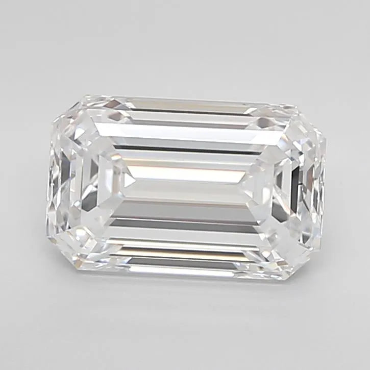 2.63ct Emerald Lab Grown Diamond (Colour D, Clarity VVS1, IGI Certified)