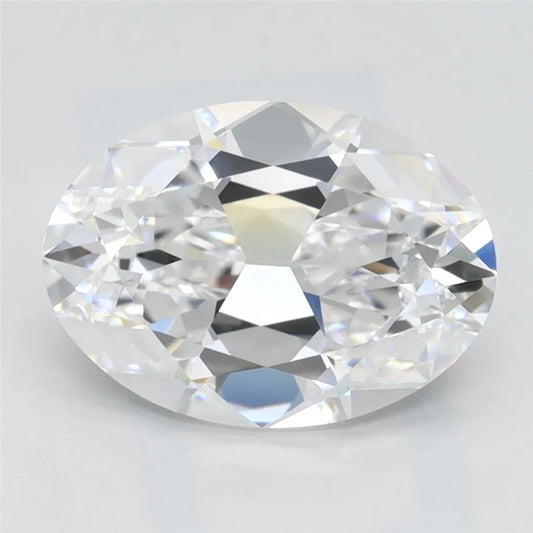 2.63ct Oval Lab Grown Diamond (Colour D, Clarity IF, IGI Certified)