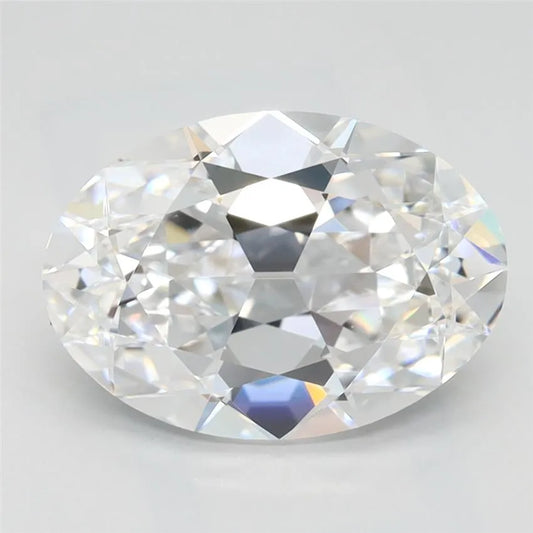 2.63ct Oval Lab Grown Diamond (Colour D, Clarity IF, IGI Certified)