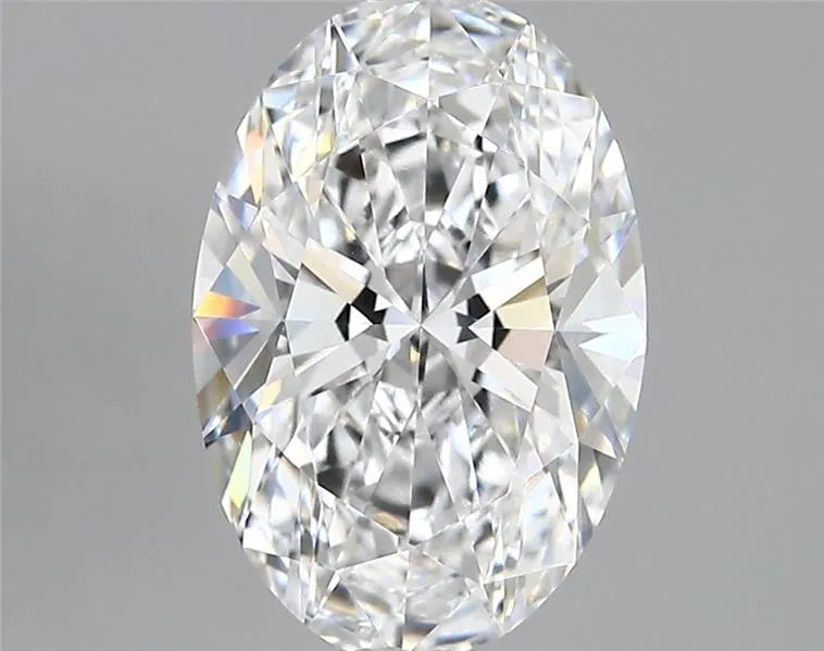 2.63ct Oval Lab Grown Diamond (Colour D, Clarity VVS1, IGI Certified)