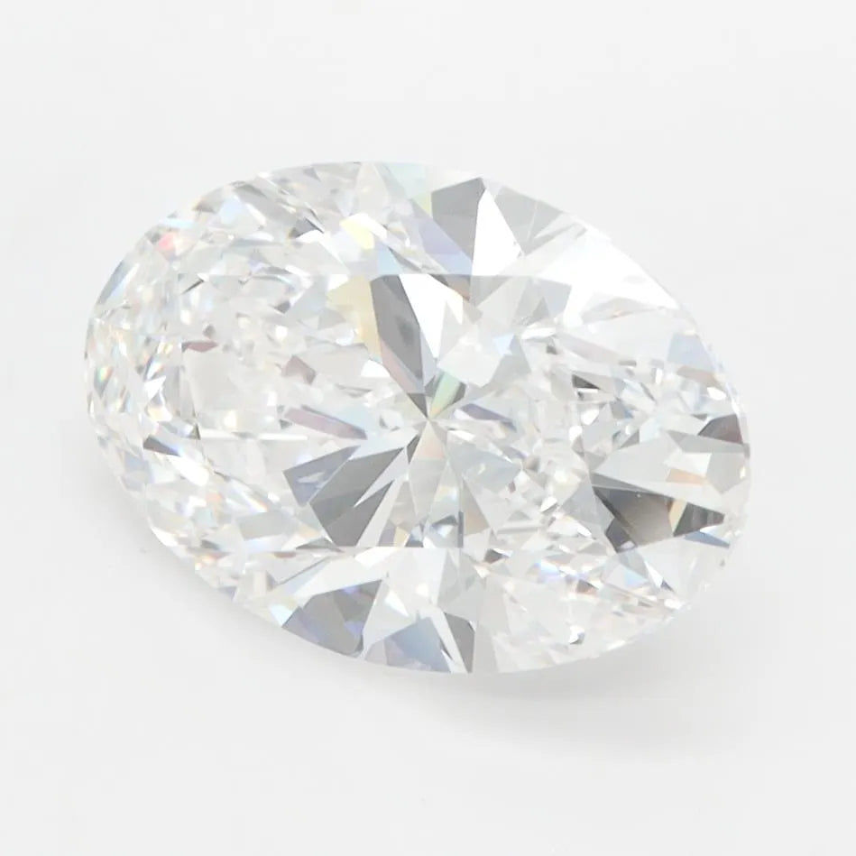 2.63ct Oval Lab Grown Diamond (Colour D, Clarity VVS1, IGI Certified)