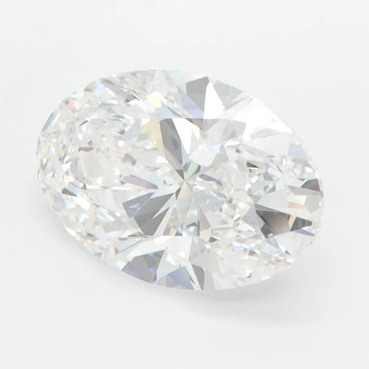 2.63ct Oval Lab Grown Diamond (Colour D, Clarity VVS1, IGI Certified)
