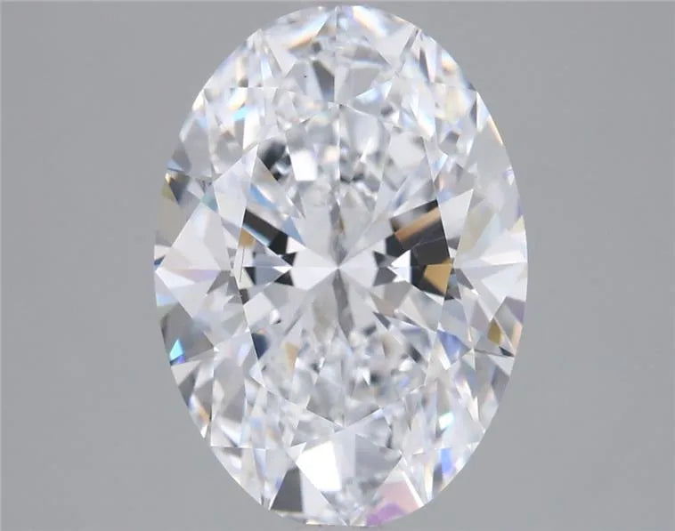 2.63ct Oval Lab Grown Diamond (Colour E, Clarity VS2, IGI Certified)