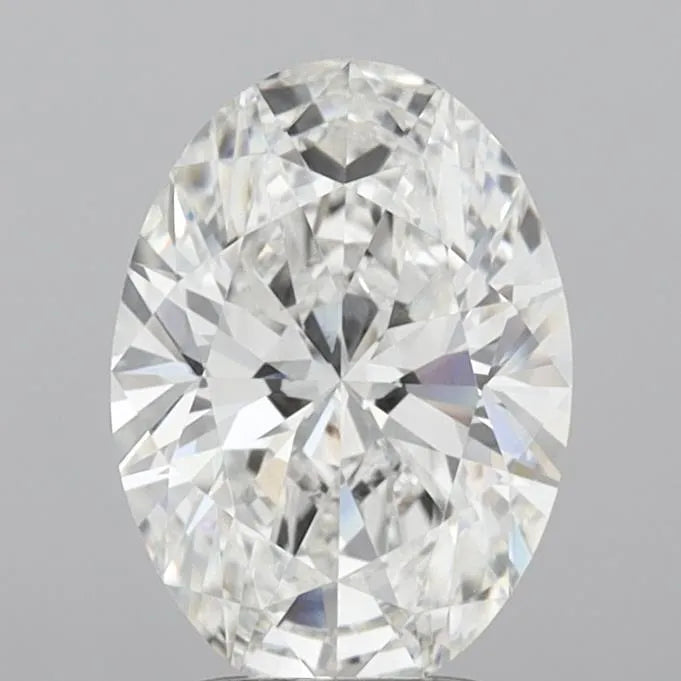 2.63ct Oval Lab Grown Diamond (Colour F, Clarity VVS2, IGI Certified)
