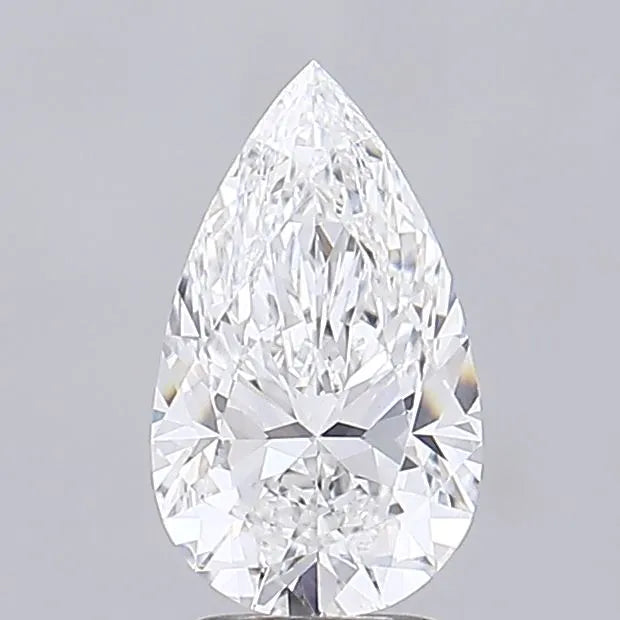 2.63ct Pear Lab Grown Diamond (Colour E, Clarity VVS2, IGI Certified)