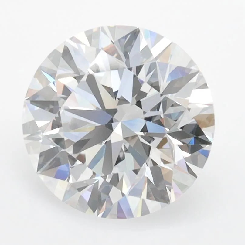 2.63ct Round Lab Grown Diamond (Colour D, Clarity IF, Cut ID, IGI Certified)