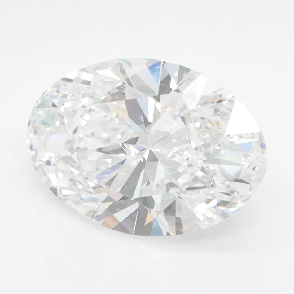 2.64ct Oval Lab Grown Diamond (Colour E, Clarity IF, IGI Certified)