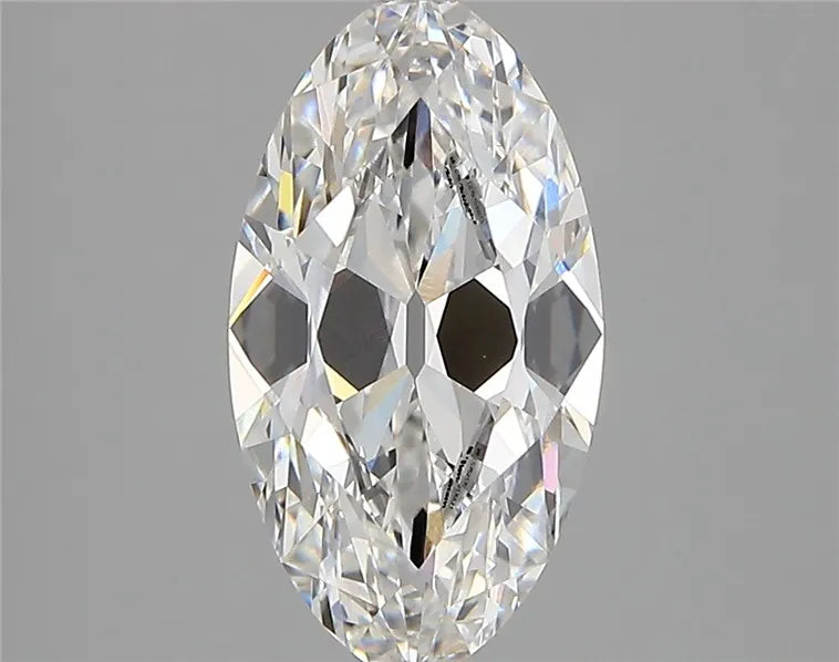 2.64ct Oval Lab Grown Diamond (Colour E, Clarity VVS2, IGI Certified)