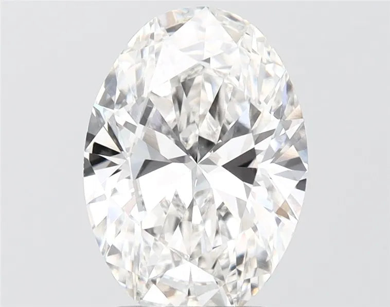 2.64ct Oval Lab Grown Diamond (Colour F, Clarity VS1, IGI Certified)