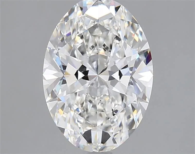2.64ct Oval Lab Grown Diamond (Colour G, Clarity VVS2, IGI Certified)