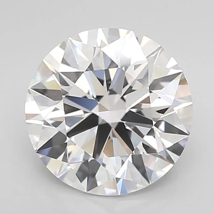 2.64ct Round Lab Grown Diamond (Colour D, Clarity IF, Cut ID, IGI Certified)