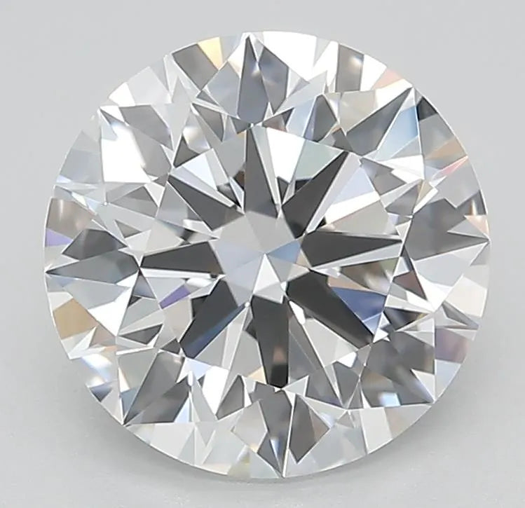 2.64ct Round Lab Grown Diamond (Colour D, Clarity VVS1, Cut ID, IGI Certified)