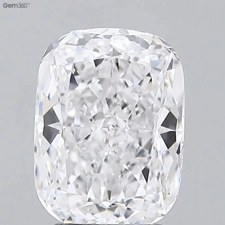 2.65ct Cushion brilliant Lab Grown Diamond (Colour E, Clarity VVS2, GIA Certified)