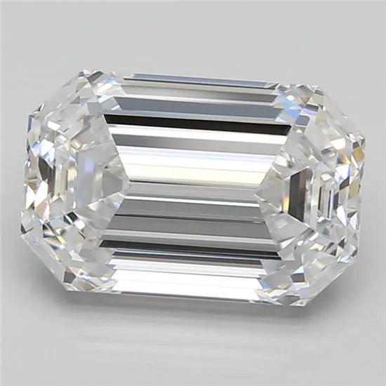 2.65ct Emerald Lab Grown Diamond (Colour D, Clarity VVS2, GIA Certified)