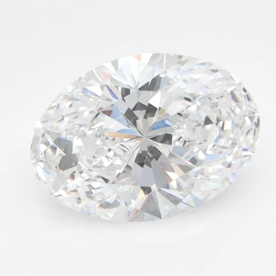 2.65ct Oval Lab Grown Diamond (Colour D, Clarity IF, IGI Certified)