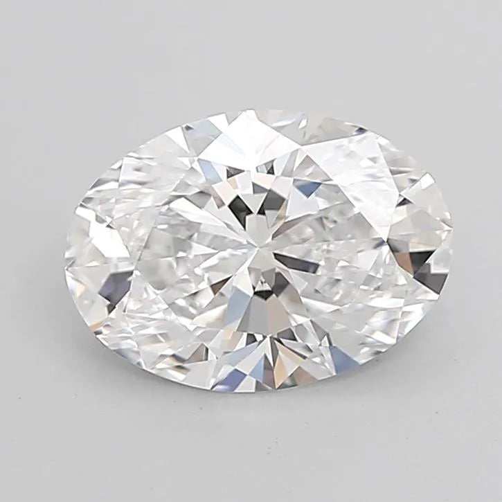 2.65ct Oval Lab Grown Diamond (Colour D, Clarity VVS2, Cut EX, IGI Certified)
