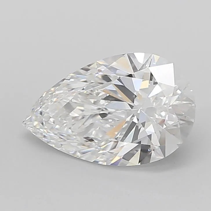 2.65ct Pear Lab Grown Diamond (Colour D, Clarity VVS1, Cut EX, IGI Certified)