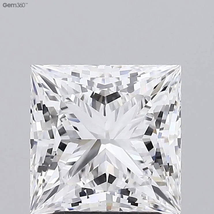 2.65ct Princess Lab Grown Diamond (Colour E, Clarity VVS2, GIA Certified)