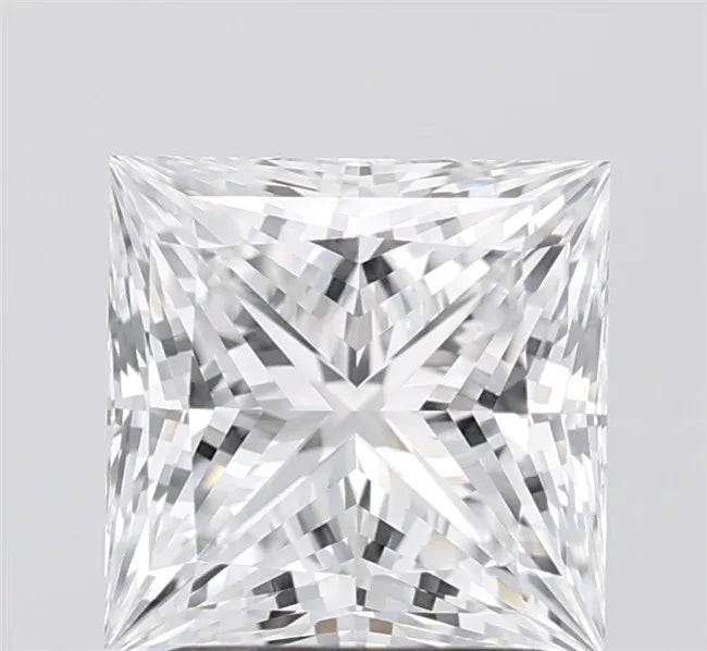 2.65ct Princess Lab Grown Diamond (Colour E, Clarity VVS2, IGI Certified)