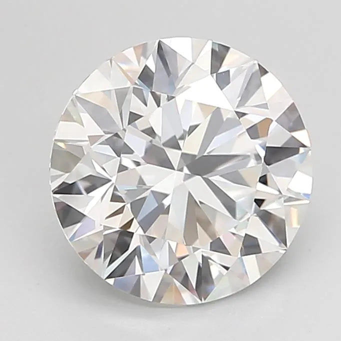 2.65ct Round Lab Grown Diamond (Colour D, Clarity VVS2, Cut ID, IGI Certified)