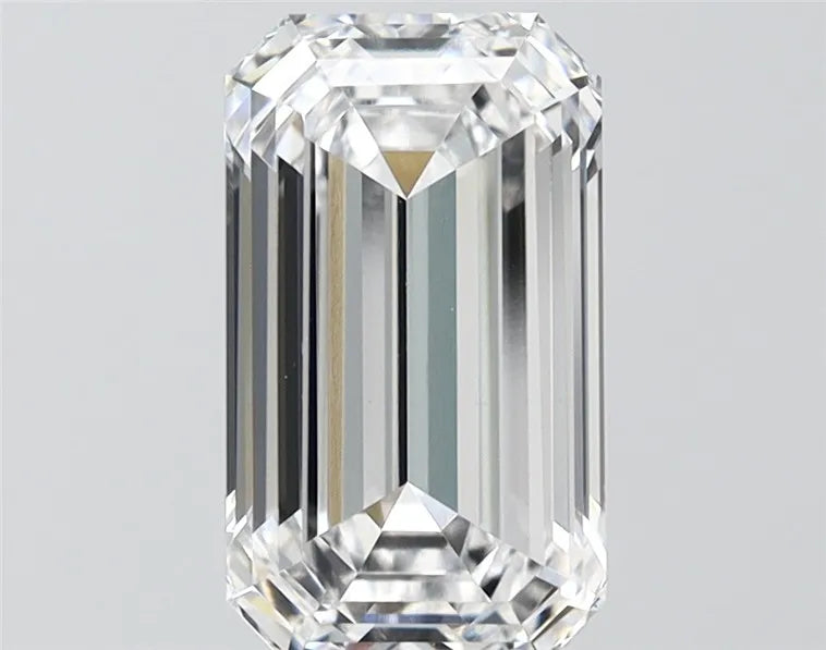 2.66ct Emerald Lab Grown Diamond (Colour D, Clarity VVS2, IGI Certified)