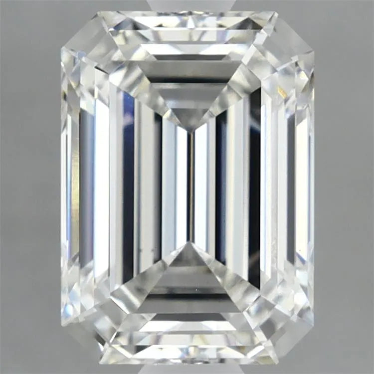 2.66ct Emerald Lab Grown Diamond (Colour F, Clarity VS1, IGI Certified)