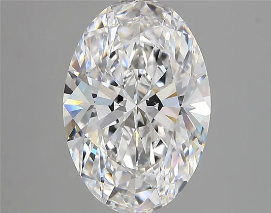 2.66ct Oval Lab Grown Diamond (Colour D, Clarity VVS2, IGI Certified)