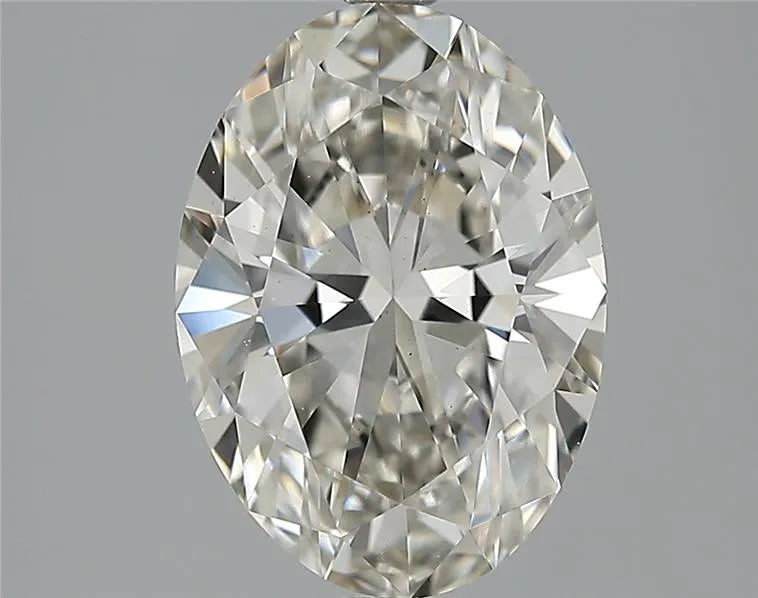 2.66ct Oval Lab Grown Diamond (Colour I, Clarity VVS2, IGI Certified)