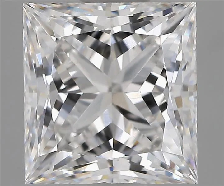 2.66ct Princess Lab Grown Diamond (Colour D, Clarity VVS2, IGI Certified)