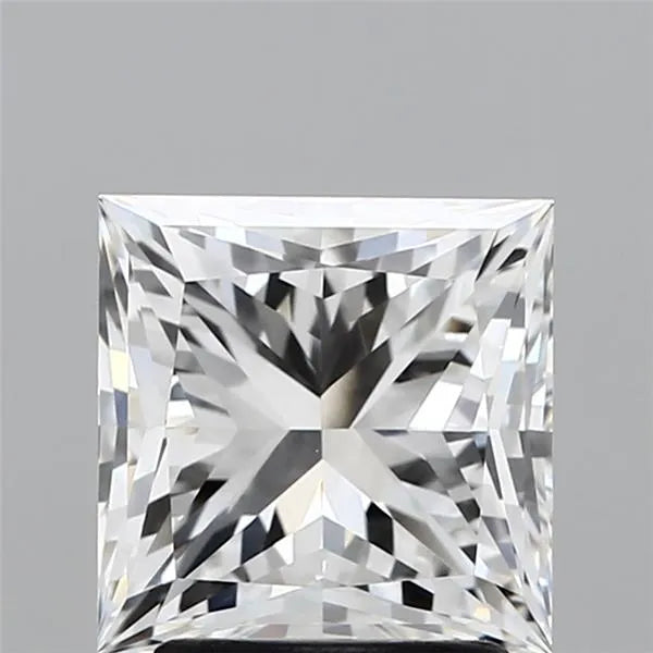 2.66ct Princess Lab Grown Diamond (Colour F, Clarity VVS2, IGI Certified)
