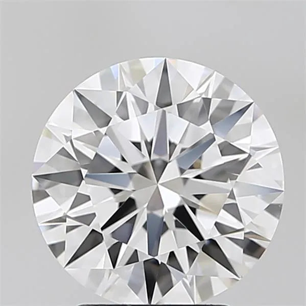 2.66ct Round Lab Grown Diamond (Colour D, Clarity IF, Cut ID, IGI Certified)