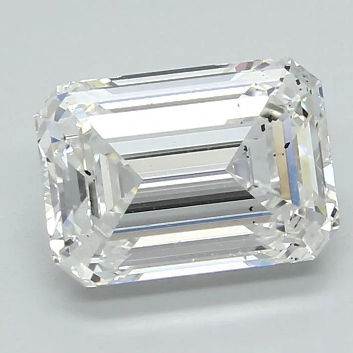 2.67ct Emerald Lab Grown Diamond (Colour G, Clarity SI1, IGI Certified)