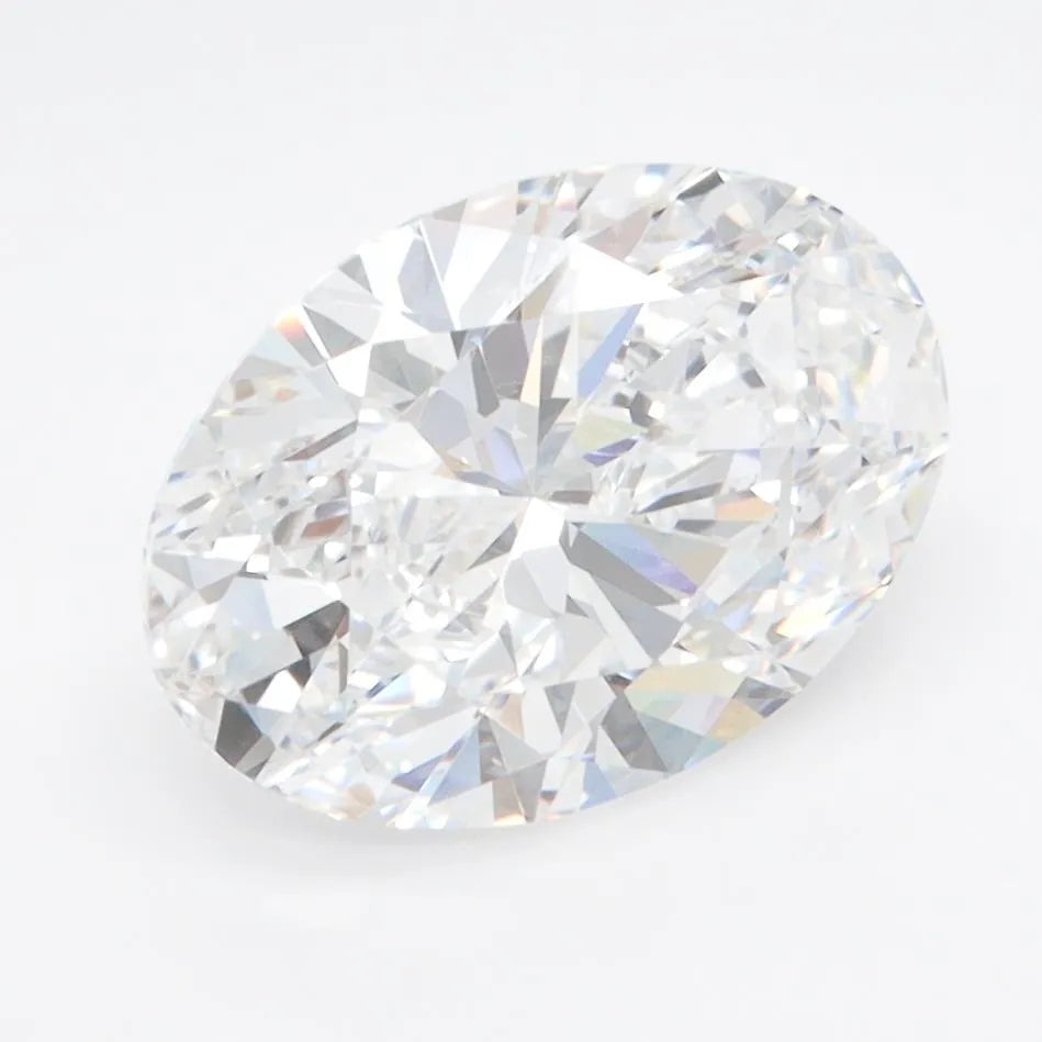 2.67ct Oval Lab Grown Diamond (Colour D, Clarity VVS1, IGI Certified)