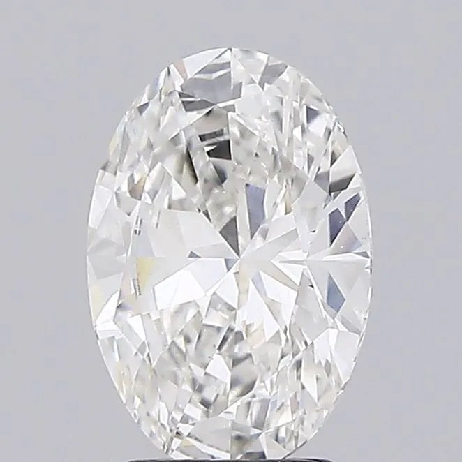 2.67ct Oval Lab Grown Diamond (Colour G, Clarity VS1, IGI Certified)
