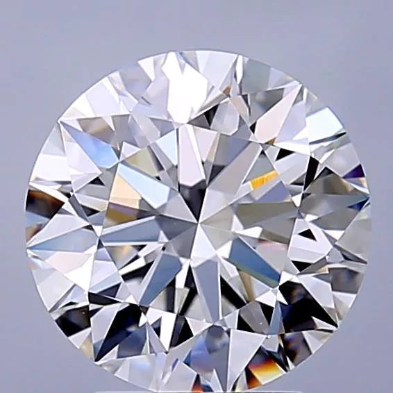 2.67ct Round Lab Grown Diamond (Colour E, Clarity VVS1, Cut EX, IGI Certified)