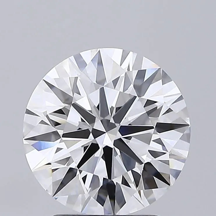 2.67ct Round Lab Grown Diamond (Colour E, Clarity VVS2, Cut ID, IGI Certified)